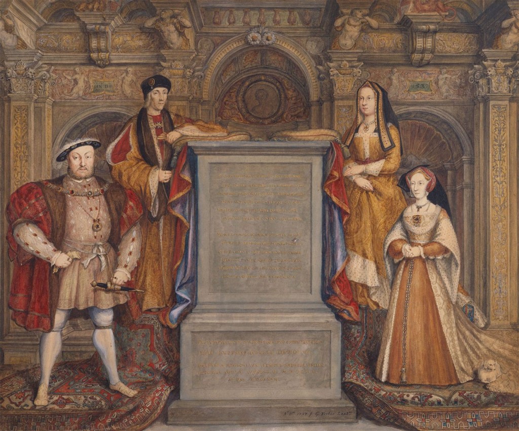 henry viii family portrait Englandcast