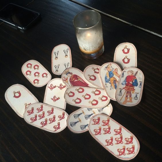 medieval playing cards